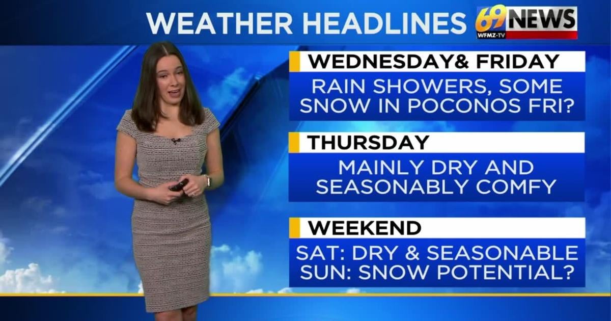 69News Weather Forecast Video 02-18-2026 | Forecast Video