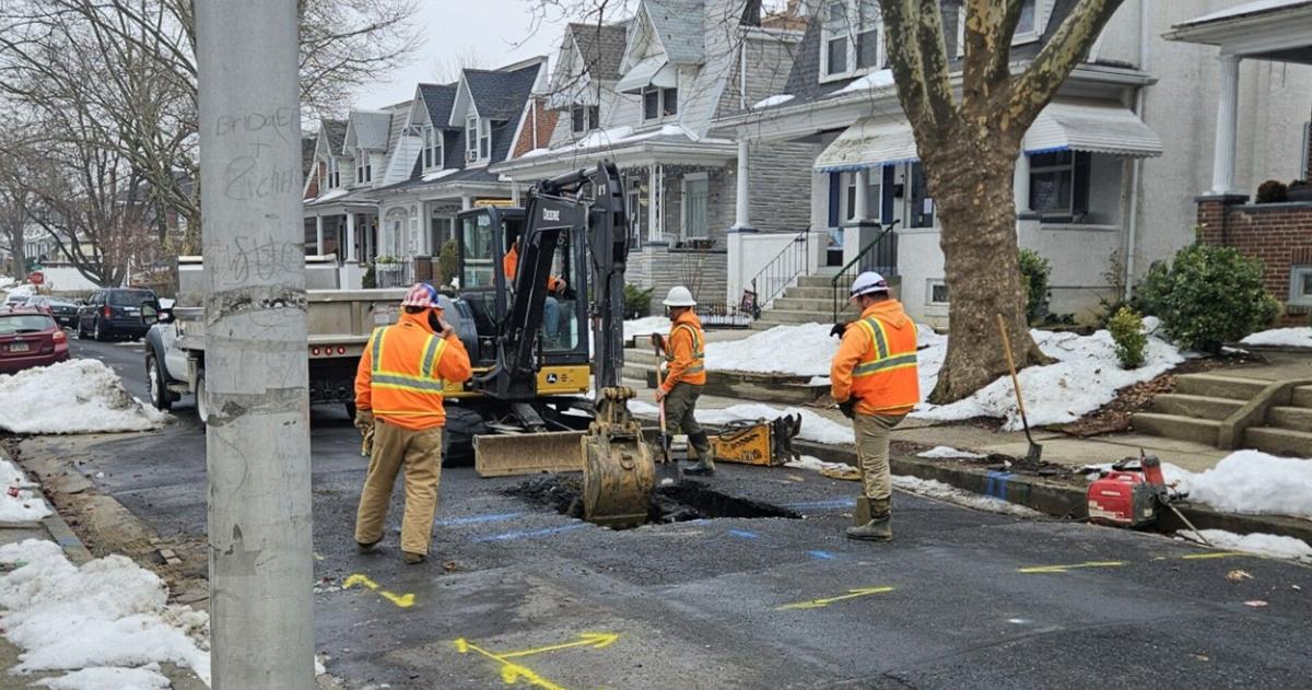 RAWA crews work to repair two water main breaks in Reading | Berks Regional News