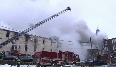 Easton Fire Chief: 'Say a prayer' for firefighter injured in major 3-alarm fire; power back on | Easton Area