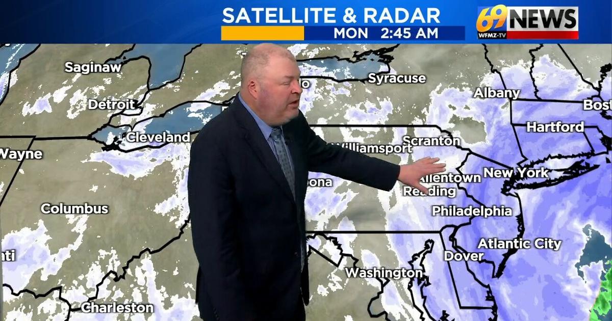 WATCH: Meteorologist Matt Broderick's 5 a.m. weather report | Weather