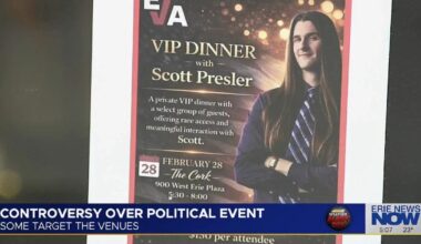 Activist Scott Presler’s Visit to Erie Stirs Criticism of Venue, Organizers and GOP Officials Call That Out of Bounds | Local News