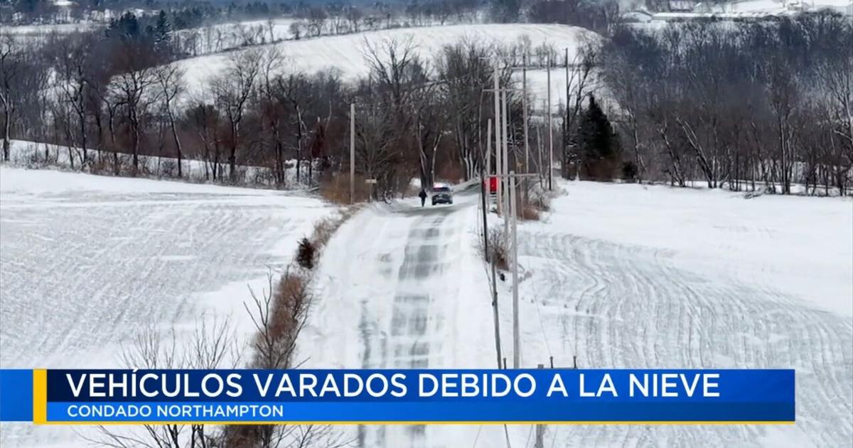 Vehículos varados en carreteras locales debido a la nieve | Noticias