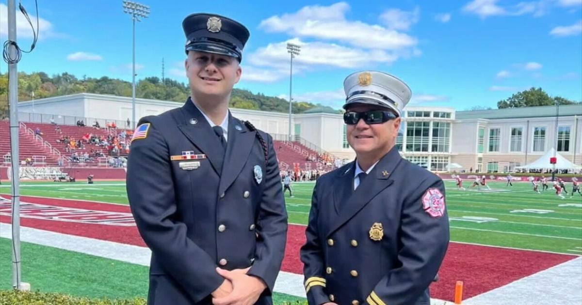 Wilson Borough firefighter returns home after 20‑foot fall during Easton fire | Easton Area