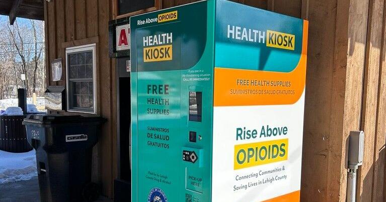 Free Narcan and hygiene supplies at 24/7 kiosks in Lehigh County | Lehigh County