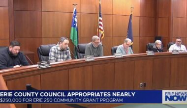 Erie County Council Appropriates Nearly $250,000 to Erie 250 Community Grant Program |