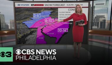 Philadelphia region prepares for coastal storm with possible significant snowfall | Digital Brief