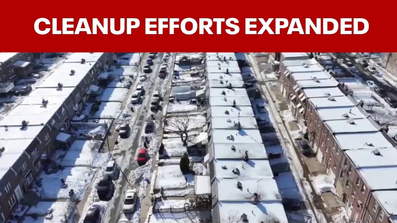 Philadelphia crews ramp up snow removal as frustration grows