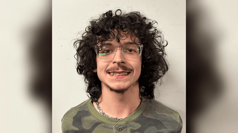 22-year-old Gus Roth was arrested on Feb. 21 to Feb 22, 2026, during an illegal car rally in Prince George's County, Maryland (PGPD)