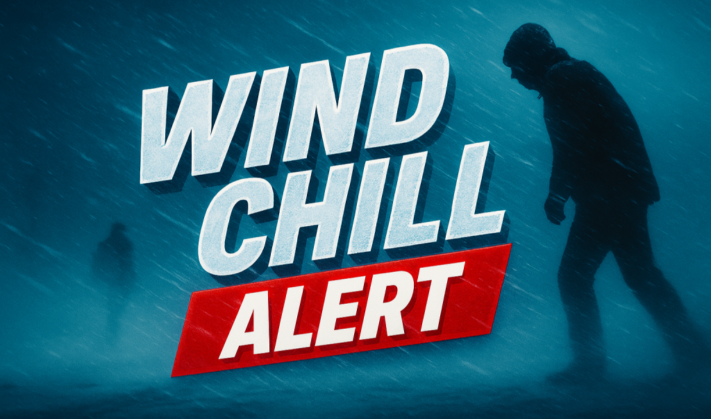 Scranton, PA - Weather Alert: Wind Chills -15°F To -20°F Near I-81 Across Region By Monday Morning