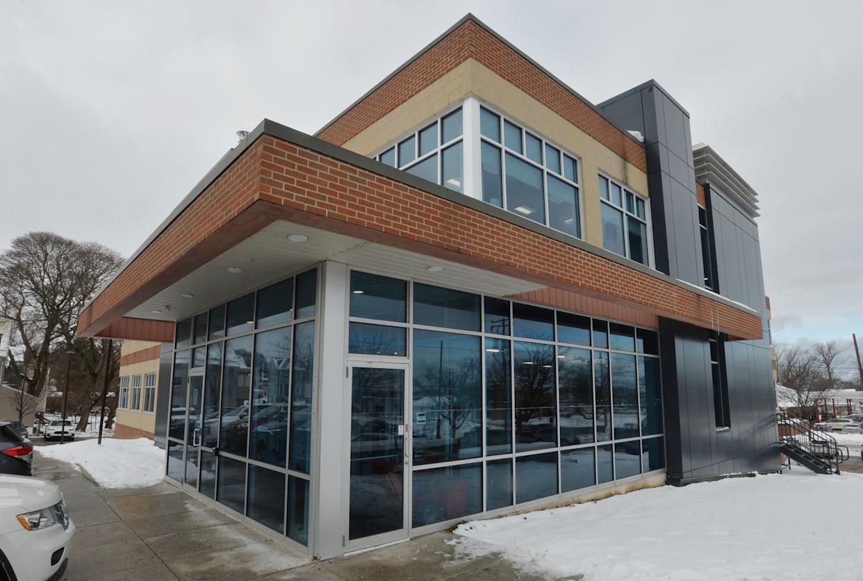 The Erie School Board is considering a redesign of its meeting space inside the Erie School District's administration building at 1910 Sassafras St.