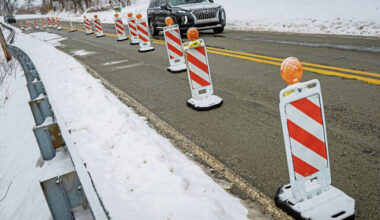 Landslide knocks part of Logans Ferry Road in Plum down to 1 lane until summer