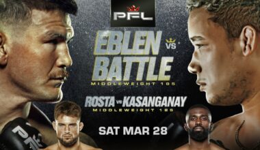 Latest PFL Pittsburgh Fight Card, Start Time!