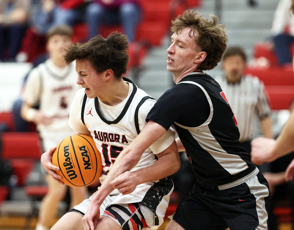 Luke Baumann steps up big for Aurora Christian