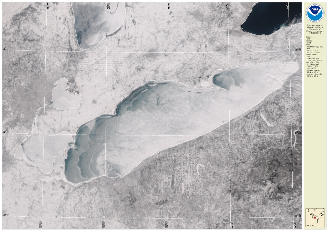 Great Lakes ice