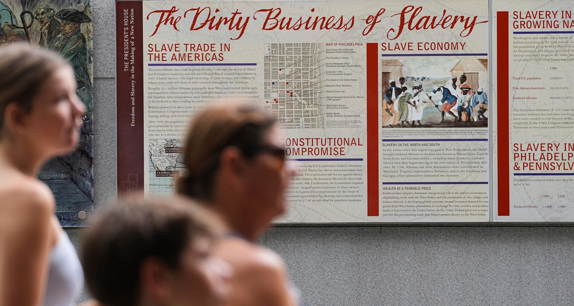 Judge orders Trump administration to restore Philadelphia slavery exhibit | News