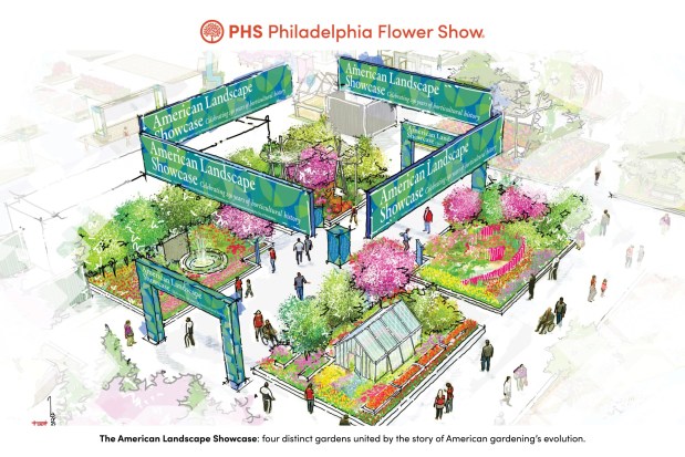 Courtesy of the Pennsylvania Horticultural Society (PHS) Philadelphia Flower Show