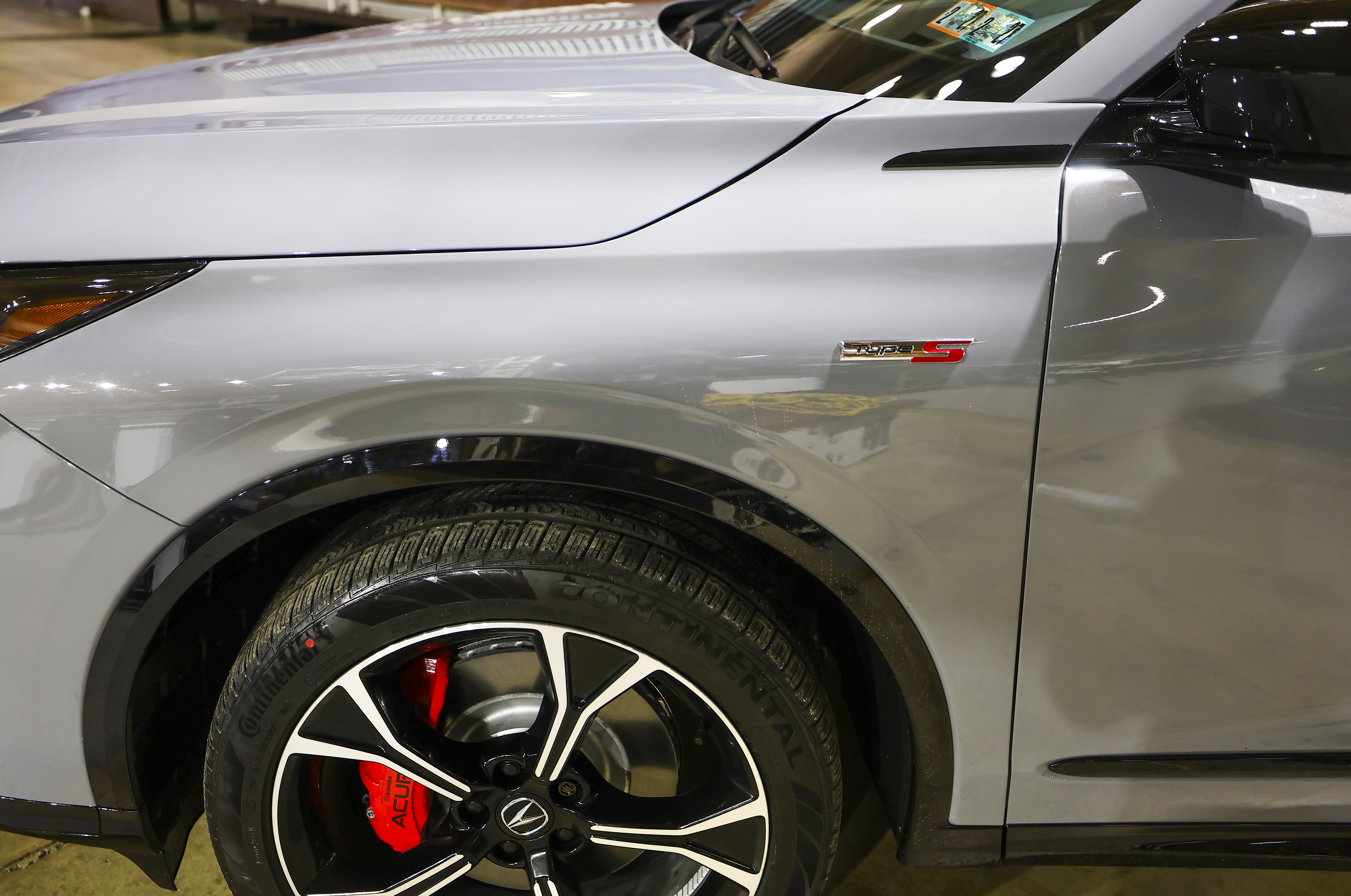 A look at the Acura SH-AWD MDX provided by Lehigh Valley Acura as the The Greater Lehigh Valley Auto Dealers Association hosts a Lehigh Valley Auto Show preview Tuesday, Feb. 17, 2026, at Stabler Athletic & Convocation Center in Bethlehem. The show runs March 18-22 in and around Stabler on the Murray H. Goodman Campus of Lehigh University.