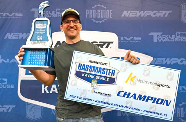 NEWS BRIEFS — Pennsylvania’s Matylewicz wins Bassmaster Kayak Series on Kissimmee Chain; AdventHealth News
