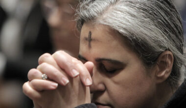 Lent Begins with Ash Wednesday, Feb. 18