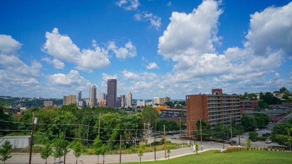 Pittsburgh from Reed Street Lookout