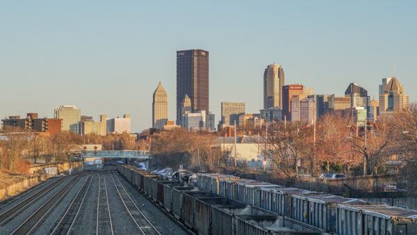 Pittsburgh from Manchester Neighborhood