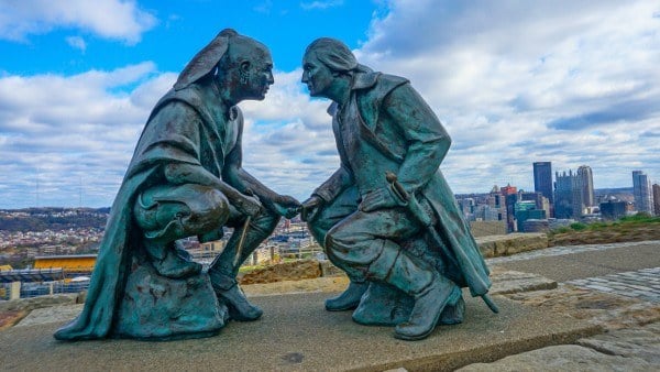 Point of View Statue on Mount Washington