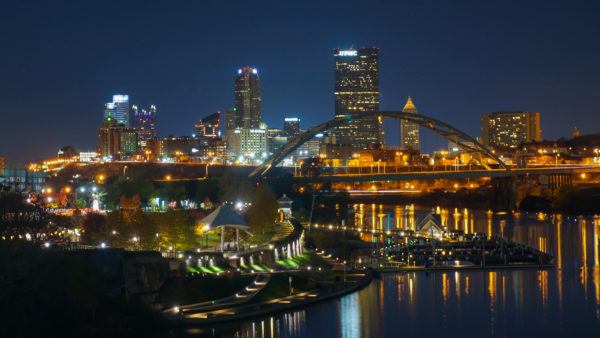 Pittsburgh from the Hot Metal Bridge