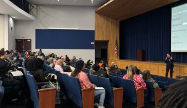 Academy Park students in school Saturday