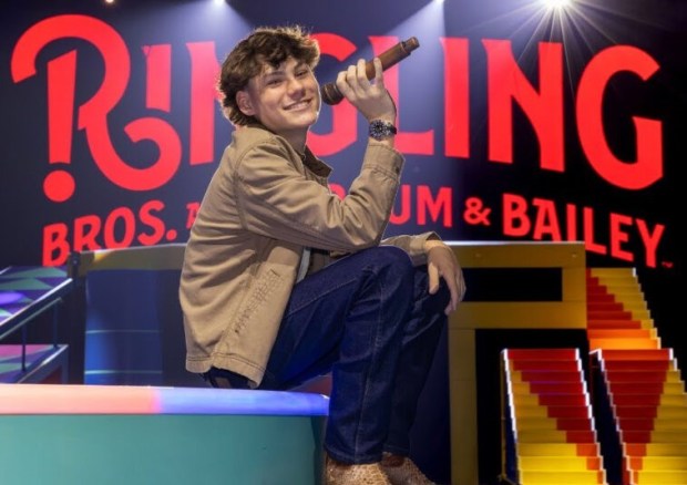 Teen country artist Maddox Batson will make a special guest appearance in Philadelphia with Ringling Bros. and Barnum & Bailey Circus on opening night only, Feb. 13. (COURTESY OF RINGLING BROS CIRCUS)