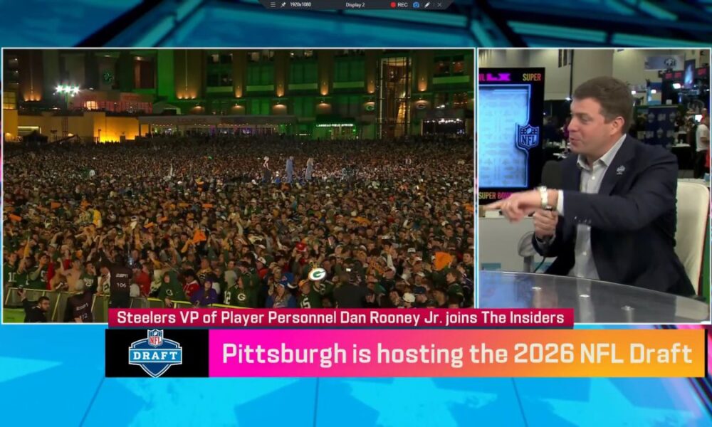 Steelers' Dan Rooney Details Pittsburgh's Plans For Hosting 2026 NFL Draft