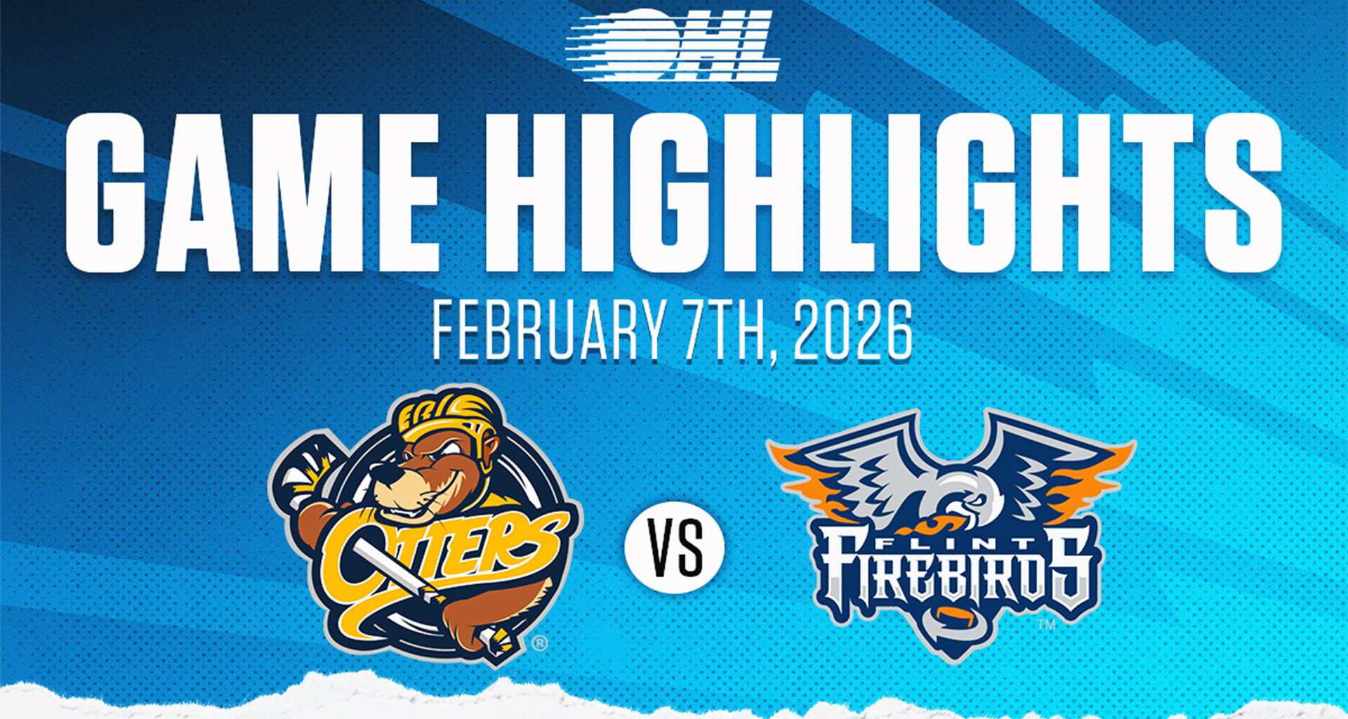 OHL Highlights: Erie Otters @ Flint Firebirds Feb. 7, 2026