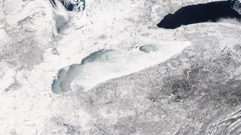 Lake Erie could hit rare 100% ice coverage as freeze-over window narrows