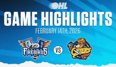 OHL Highlights: Flint Firebirds @ Erie Otters Feb. 14, 2026