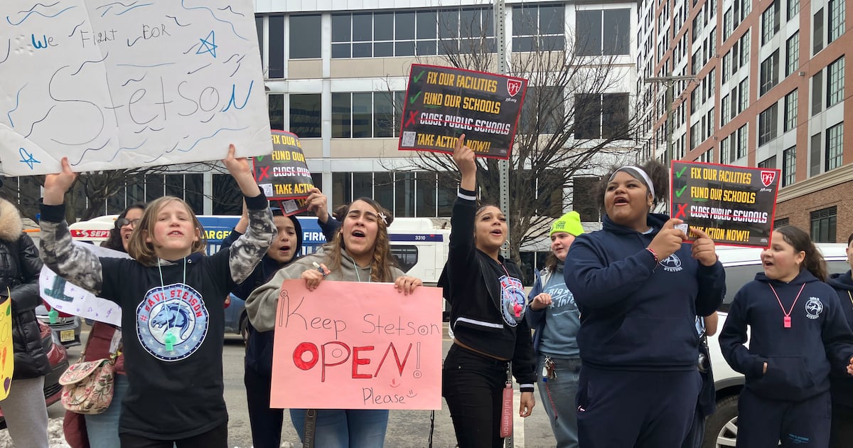 Philadelphia school board members address the district’s sweeping school closure proposal