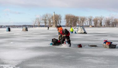 ice fishing