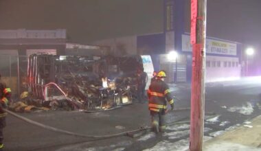 Person hurt in Frankford trailer fire – NBC10 Philadelphia