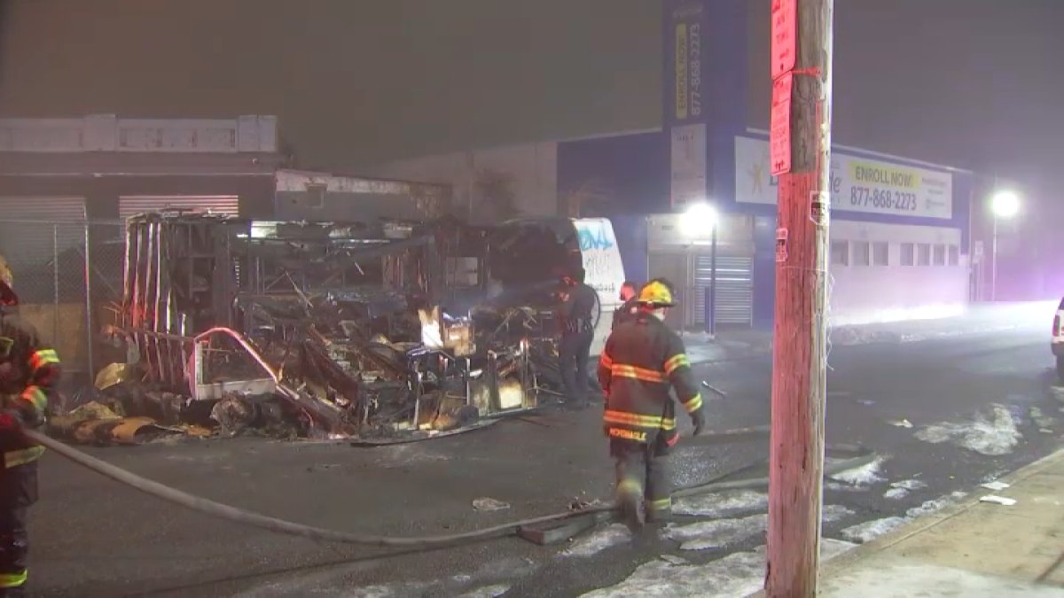 Person hurt in Frankford trailer fire – NBC10 Philadelphia