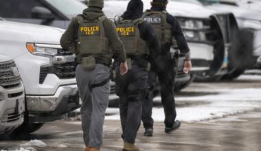 ICE agents in Minneapolis.