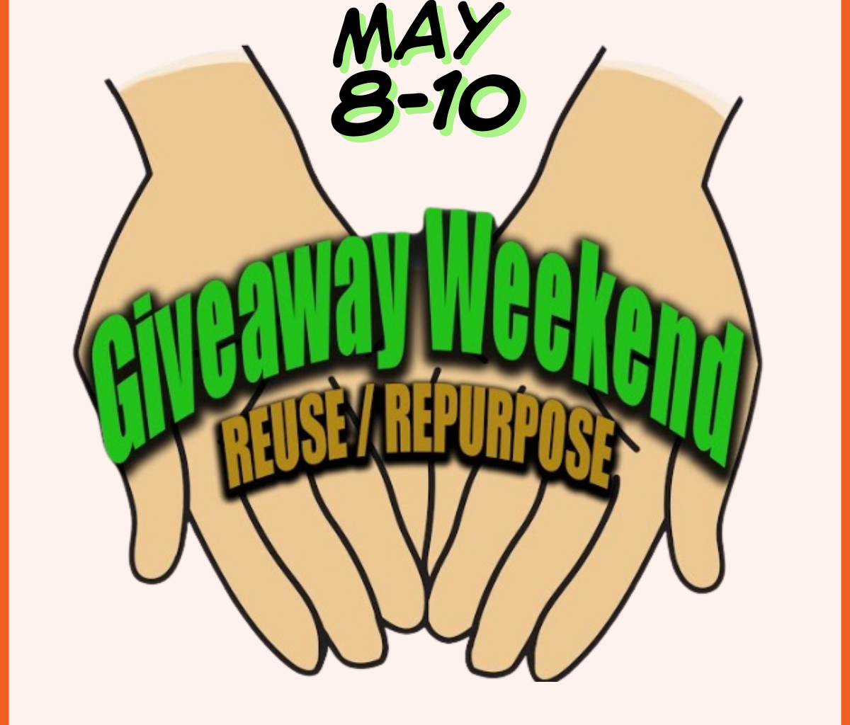 Save the date: Giveaway Weekend 2026 is May 8-10