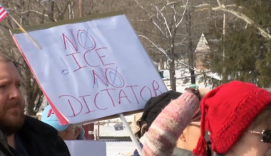 Bucks county residents march against ice on presidents day – NBC10 Philadelphia