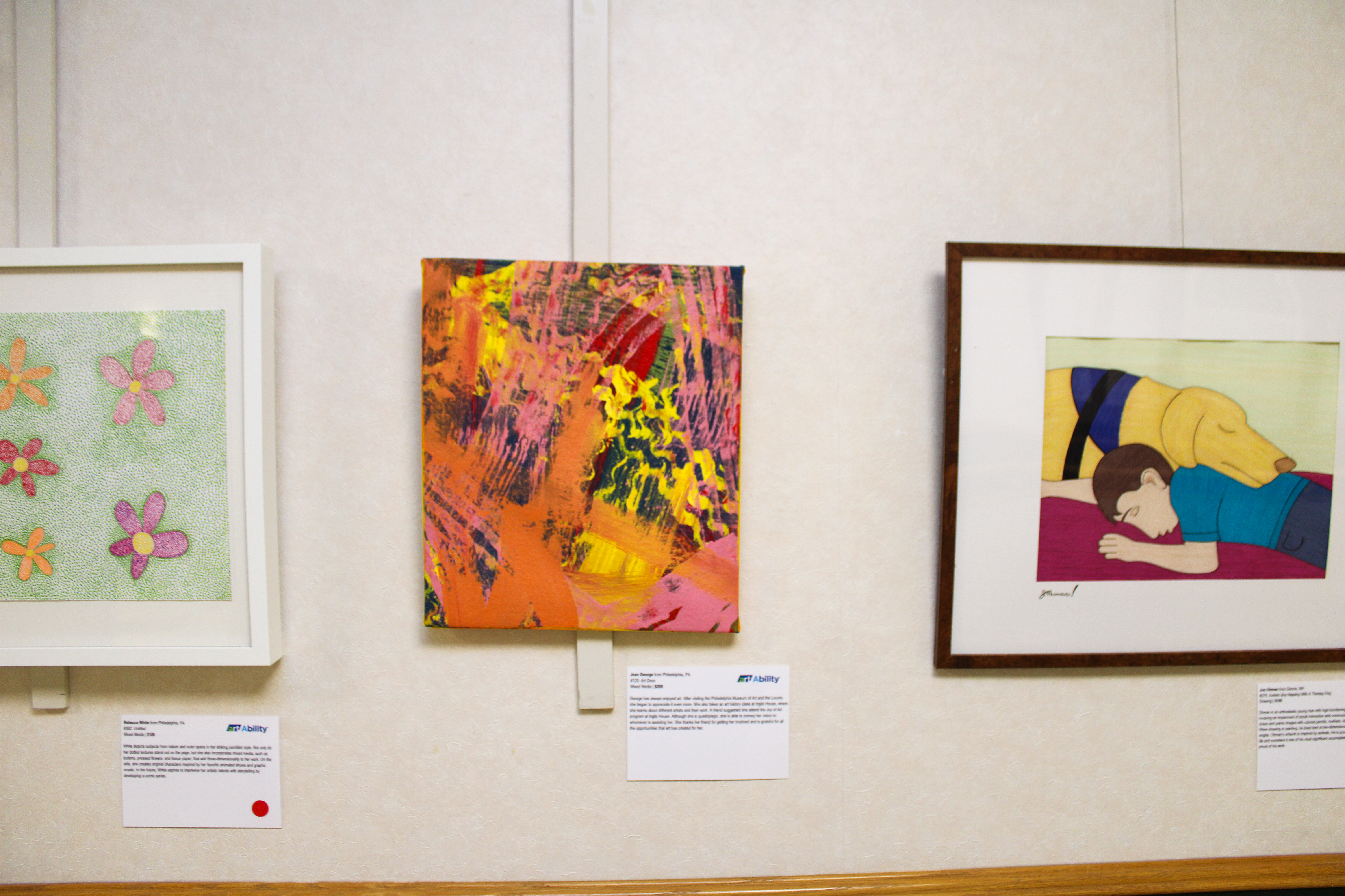 Art piece by Jean George, Inglis House Resident, entitled âArt...