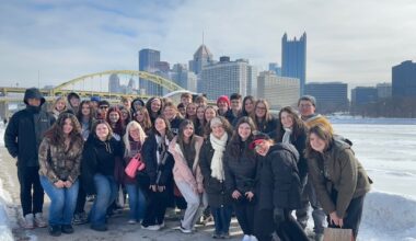 Wellsville High School musicians take Steel City by storm!