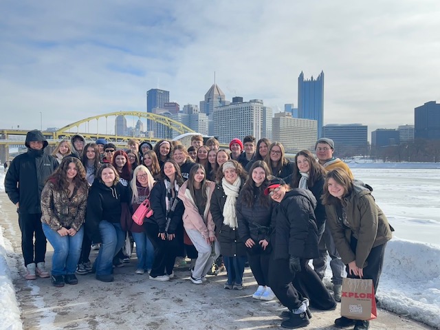 Wellsville High School musicians take Steel City by storm!