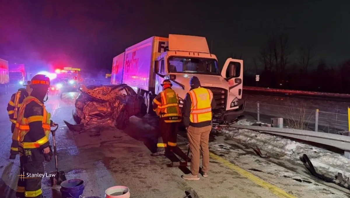 Bethlehem Twp, PA – Injuries Reported in Route 33 Tractor-Trailer Crash