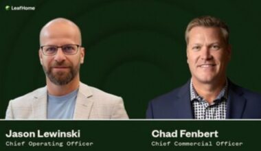 Leaf Home Names COO, Chief Commercial Officer