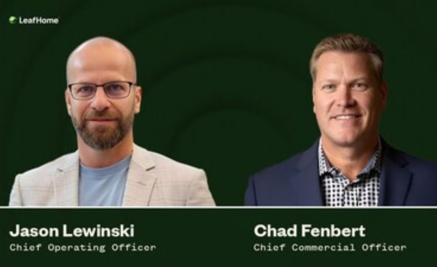 Leaf Home Names COO, Chief Commercial Officer