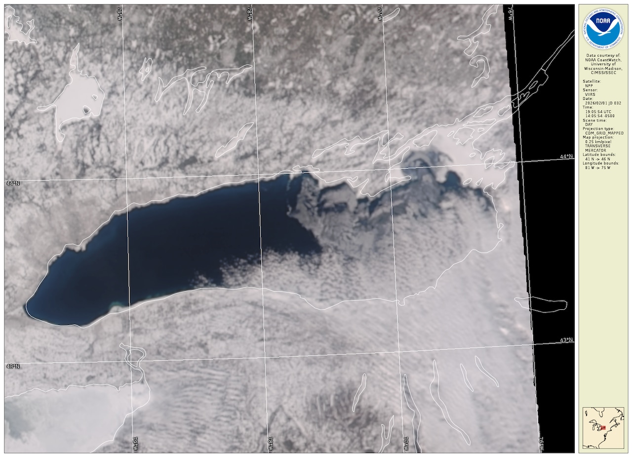 Great Lakes ice