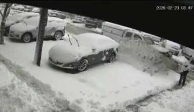 Man shoveling in Fishtown hit by wall of snow from plow – NBC10 Philadelphia