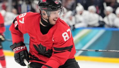 Penguins captain Sidney Crosby misses Canada's Olympic semifinal with injury