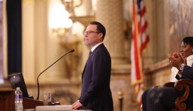 Shapiro pitches more money for poor schools, legal weed • Spotlight PA